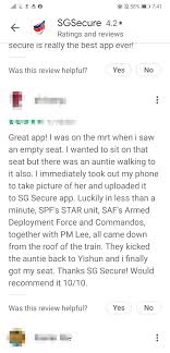 My short friend has a wicked sense of humour. Just Had A Great Laugh From Sgsecure Reviews On Google Play Singapore