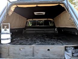 Some are smooth and streamlined, others hunchbacked or poorly sized for the trucks they squat atop. Diy Camper Shell Liner Take The Truck