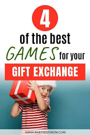 Stealing from other participants gives this gift exchange game an element of unpredictability. 4 Fun Gift Exchange Games For Christmas Babywise Mom