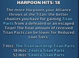 68.9% for a 1* material. Question About The Number Of Titan Parts Dropped Per Harpoon Tier Gameplay Help Tactics Empires Puzzles Community Forum