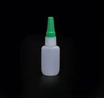 20ml Cyanoacrylate Adhesive Fast Super Glue Bottle White Empty Bottle with  Plastic Pin Sharp Mouth Cap