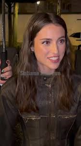 Madeline Argy at Acne Studios Women's SS 2025 Show