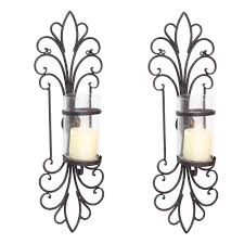 Shop candle wall sconces at chairish, the design lover's marketplace for the best vintage and used furniture, decor and art. 2 Small Black Metal Modern Art Deco Votive Hurricane Candle Holder Wall Sconce Home Decor Candles