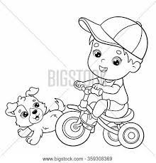 Simply do online coloring for dirt bike kawasaki kx250f coloring page directly from your gadget, support for ipad, android tab or using our web feature. Coloring Page Outline Vector Photo Free Trial Bigstock
