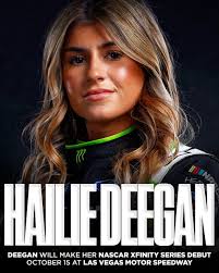 Hailie Deegan is going Xfinity...