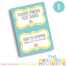By pressing 'print' button you will print only current page. Printable Please Remove Your Shoes Sign The Organised Housewife