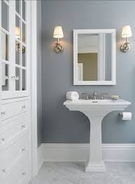 A bathroom that incorporates white marble, white porcelain and pale wood will have an entirely different look with soft green walls than with walls of metallic blue. 10 Best Paint Colors For Small Bathroom With No Windows Decor Home Ideas Choosing Paint Colours Home Decor Painting Bathroom