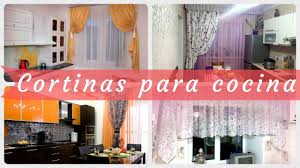 Cortinas para la cocina, cortinas modernas, cortinas con aire rustico, cortinas de cocina de algodón, de loneta, de encaje… ¡hasta cortinas de bambú para la cocina! Cortinas Para Cocina By Corte Y Costura Paso A Paso