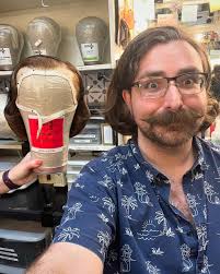 😍 Another little wig design gig with @penguinreptheatre for a brand new  musical “The Virtuous Life of Joseph Andrews”! 😍 . ❤️ Fanny's wig built by  @navarrecreations many moons ago, she's been