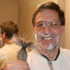 Teacher shaves for first time since 9/11