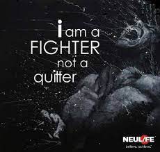 I Am A Fighter Motivation Gym Quote Motivational Quotes