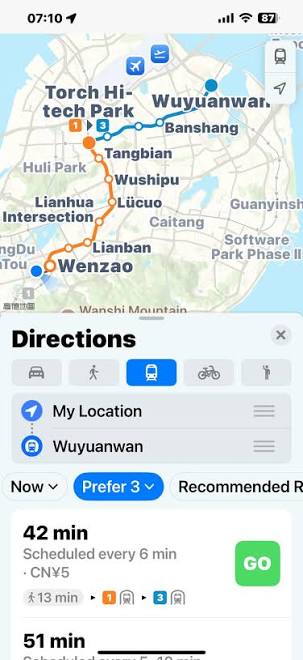 How accurate is Apple Map in China?