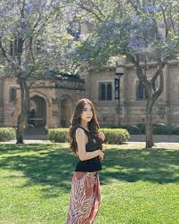 spring-summer diaries 2024 full of the Jacaranda 💜 throwback to my  business student era in Adelaide aka the wine town 🍷📚 from brainstorming  ideas to sipping Shiraz, it was a chef's kiss