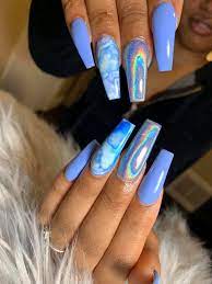 Pin by taylor uhler on nail fun remove acrylic nails luxury. Beautiful Best Acrylic Nails Blue Acrylic Nails Nail Designs