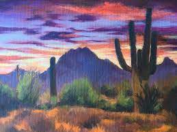 4.5 out of 5 stars. Desert Sunset Painting By Lilo Buppert