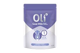 Baby milk formula, or infant formula, is usually made from cow's milk that's been treated and is therefore easier for babies to digest. Oli6 Dairy Goat Infant Formula 190g Pouch Oli6