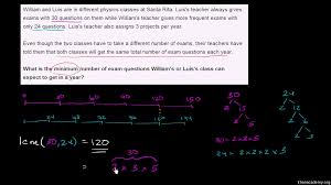You can download, print and. Gcf Lcm Word Problems Video Khan Academy