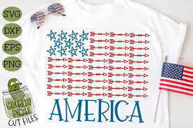 Download America Stars Arrows Flag 2 Crunchy Pickle Svg Cut Files