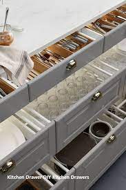 I'm told that the interiors of the kitchen cabinets will be painted, but that i should leave the drawers natural maple (because painted interiors of drawers will chip easily). New Diy Kitchen Drawer Ideas Ikea Kitchen Organization Diy Kitchen Storage Diy Kitchen