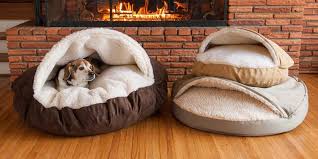 We offer an exclusive line of premium dog bed inserts and replacement fillers to make sure your friend is comfortable. Cozy Cave Dog Beds Dog Cave Beds Snoozer Pet Products Cozy Cave Dog Bed Cave Dog Bed Diy Dog Kennel