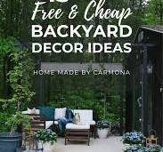 15+ Free & Cheap Backyard Ideas On A Budget