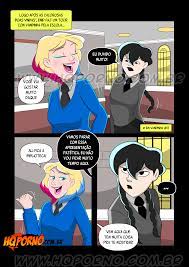 Engolidora De Espadas - Wandinha Hentai - Quadrinhos de Sexo