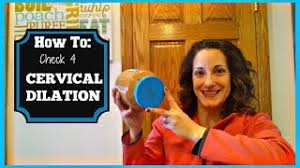 The cervix should be 100 percent effaced and 10 centimeters dilated before a vaginal birth. How To Check Cervical Dilation Vaginal Exam Youtube
