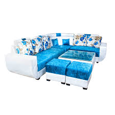 The sweetest photos of princes harry with diana princess diana died when harry was just 12 years old read more. Pasricha Furniturer Designer 6 Seater Sofa Set With 2 Puffy And Center Table Blue Amazon In Furniture