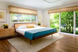 This would be a very easy design to accomplish. Sw Portland Midcentury Master Suite Interior Design