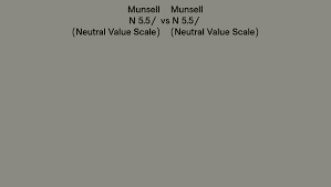 Munsell N 5.5 (Neutral Value Scale) vs N 5.5 (Neutral Value Scale) side  by side comparison