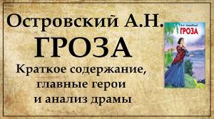 А право бы, лучше идти. Groza Ostrovskij Kratkoe Soderzhanie Po Dejstviyam Youtube
