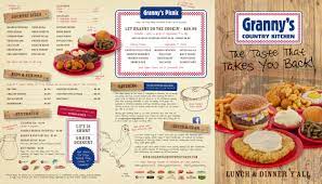 Up to date c w's country kitchen prices and menu, including breakfast, dinner, kid's meal and more. Granny S Country Kitchen Claremont Menu In Claremont North Carolina Usa