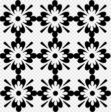 Seeking for free black flowers png images? Black And White Ornament Flower Pattern White Symmetry Png Pngegg