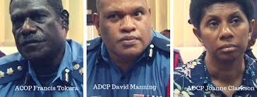 NEW LOOK INTERIM RPNGC HIERARCHY Acting Police Commissioner, Francis  Tokura, says he will provide the leadership required to address law and  order issues around the country. Mr Tokura's appointment will be for