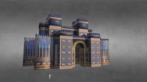 Pergamon museum in berlin]] the ishtar gate was the eighth gate to the inner city of babylon. Ishtar Gate Babylon V0 3 3d Model By Armedialab Daryl Gungadoo 879a86e