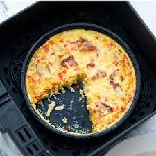 Air Fryer Hash Brown Casserole Breakfast Air Fryer World