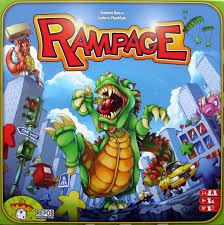 Players take control of a trio of gigantic monsters trying to survive against onslaughts of military forces. Rampage Review Board Game Quest