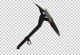 The pickaxe, also known as harvesting tool, is a tool that players can use to mine and break materials in the world of fortnite. Fortnite Battle Royale Pickaxe Battle Royale Game Playerunknown S Battlegrounds Png Clipart Battle Royale Fortnite Game Pickaxe