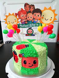 Cocomelon birthday party decoration kit | party printables. Cocomelon Birthday Cake Design Buttercream Cocomelon Johny Johny Cake For A Sweet Lotus Cakes And Bakes Facebook Watermelon Birthday Cake Looking For Something Fun And Sweet This Summer Celebrate