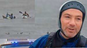 💥🚨[RESCATE]💥🚨FILMANDO ACTIVIDAD DE KAYAKS EN EL MAR ME DOY CUENTA DE LA  EMERGENCIA!