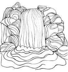 We provide coloring pages, coloring books, coloring games, paintings, coloring pages instructions at here. Outline Waterfall Vector Images Over 950
