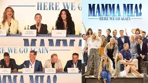 Here we go again 2018 full movie hd english subtitle mamma mia! Mamma Mia Here We Go Again Press Conference Cher Pierce Brosnan Amanda Seyfried Andy Garcia Many More On The Abba Musical Sequel Heyuguys
