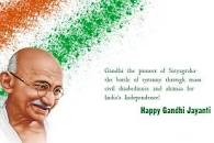 Image result for happy gandhi jayanti caption