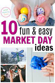 10 Easy School Market Day Ideas To Make And Sell Market Day Ideas Kids Market Crafts To Make And Sell