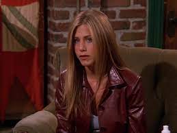 Pin By Isabel Gonzalez On Friends Season 5 Jennifer Aniston Hair Friends Green Leather Jackets Rachel Green Outfits