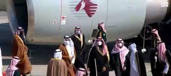 العاهل السعودي الملك سلمان بن عبد العزيز يُعفي ولي العهد محمد بن نايف من منصبه ويعين نجله محمد بن سلمان مكانه، وليا للعهدن ويعني الأمر الملكي الذي أصدره الملك سلمان أيضا أن يصبح الأمير محمد بن سلمان، البالغ من العمر 31 عاما، نائبا لرئيس الوزراء، بينما يستمر. ÙØ­ÙØ¯ Ø¨Ù Ø³ÙÙØ§Ù ÙØ³ØªÙØ¨Ù Ø£ÙÙØ± ÙØ·Ø± ØªÙÙÙ Ø¨Ù Ø­ÙØ¯ ÙÙ ÙØ·Ø§Ø± Ø§ÙØ¹ÙØ§
