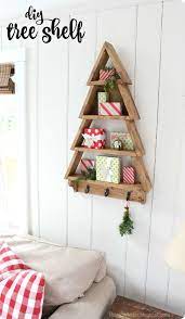 Christmas Tree Wall Shelf Knockoffdecor Com Christmas Diy Wood Christmas Wood Crafts Wood Christmas Tree