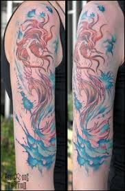 See more ideas about mermaid tattoo, watercolor mermaid, watercolor mermaid tattoo. Watercolor Mermaid Tattoo Around 5 Hrs Of Work In Total D Flickr