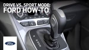The sport's sport mode is new for 2017. Drive Vs Sport Mode Ford How To Ford Youtube
