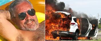 Pablo Walter tuvo un accidente en Uruguay y su vehículo SE INCENDIO